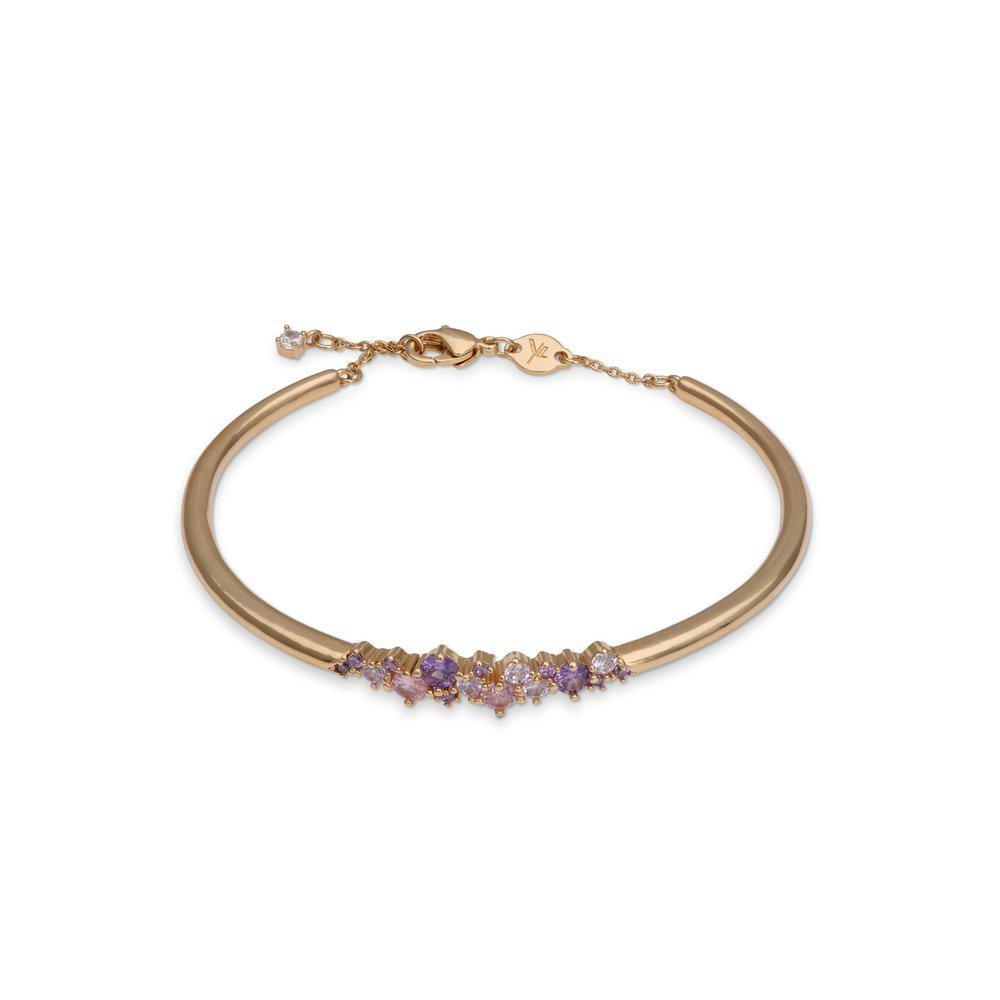 YLVA LI Meadow bracelet - Pink amethyst
