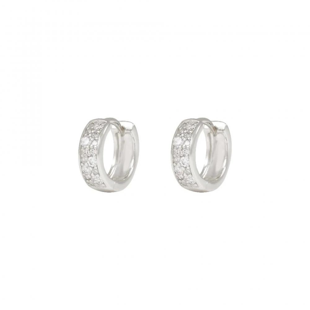 Snö of Sweden Nisi earrings silver
