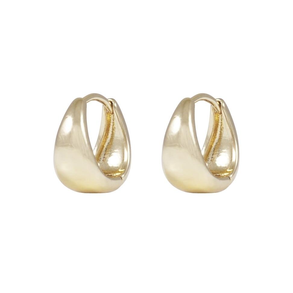 Snö of Sweden Honey drop earrings gold