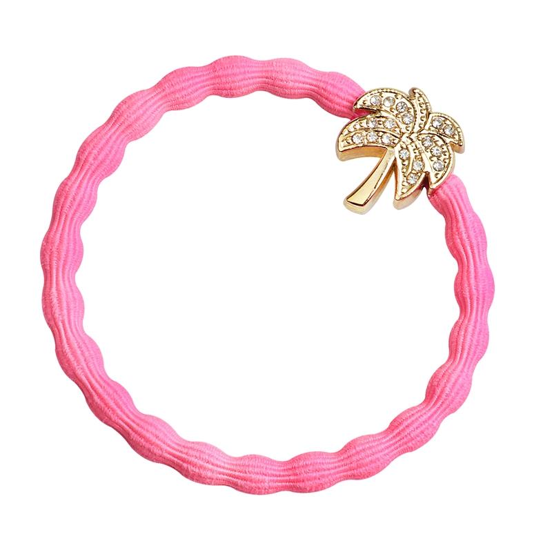byEloise pink palm hårstrikk/armbånd