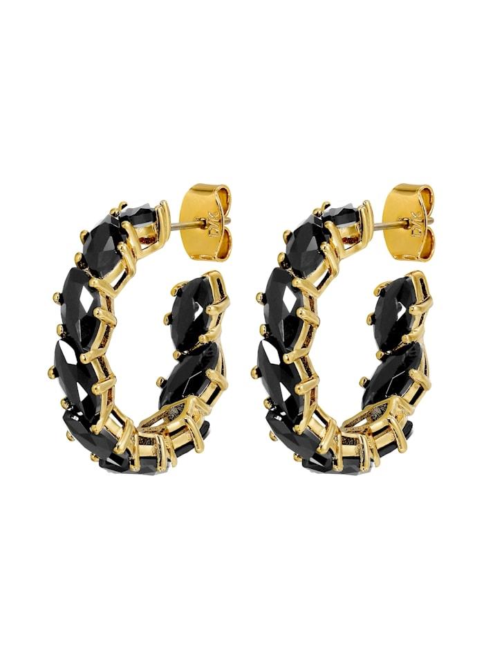 DYRBERG/KERN TAMARIN SG BLACK EARRINGS