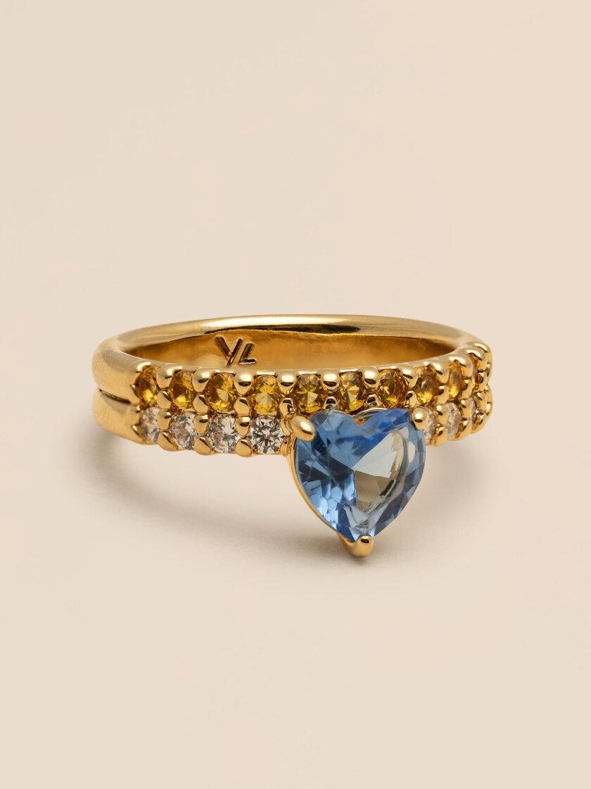 YLVA LI Venus ring - Bluebell