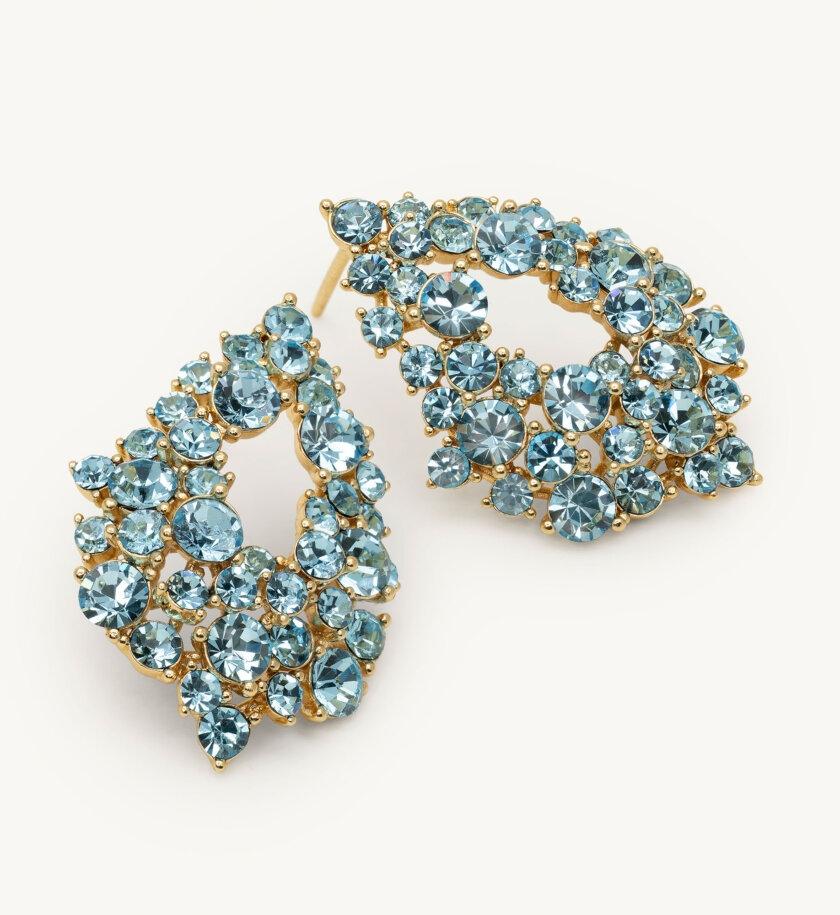 Lily and Rose Alice earrings - Celestial blue