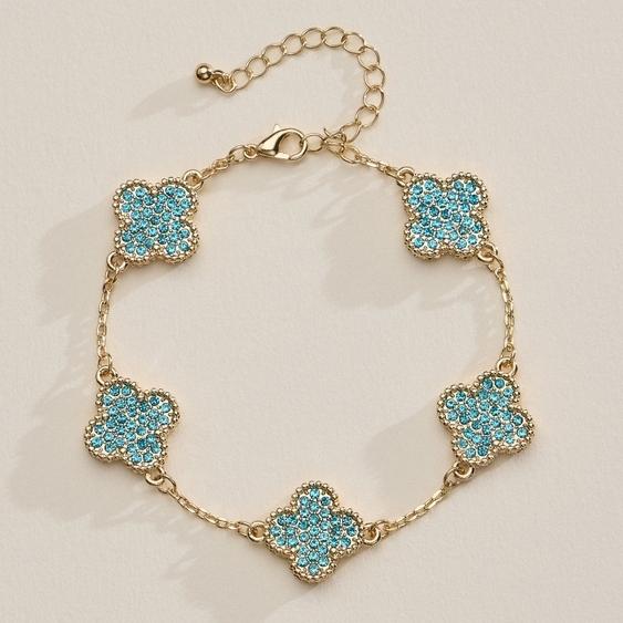 AVI Jewels Como bracelet blue/gold