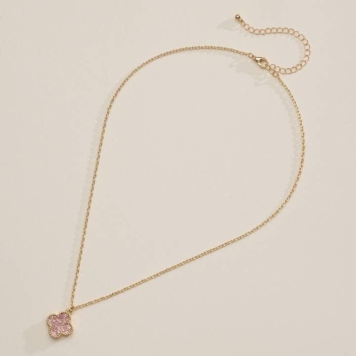 AVI Jewels Como necklace pink/gold